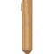 Ekena Millwork Westlake Arts and Crafts Rough Sawn Bracket w/ Offset Brace, Western Red Cedar, 8"W x 40"D x 40"H BKT0806X40X40WTL03RWR - alternate 2